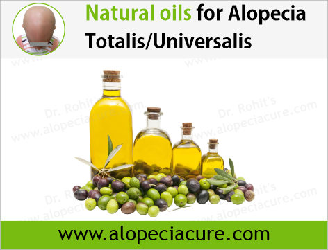 100% Natural Oils for Alopecia Areata