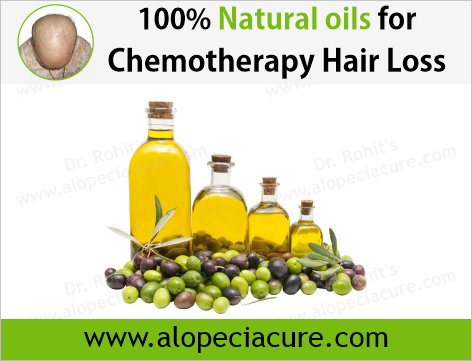 100% Natural Oils for Chemotherapy Hair Loss