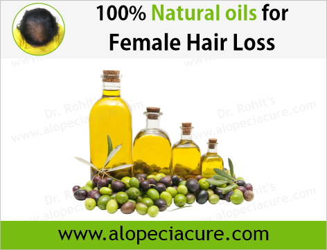 100% Natural Oils for Female Hair Loss