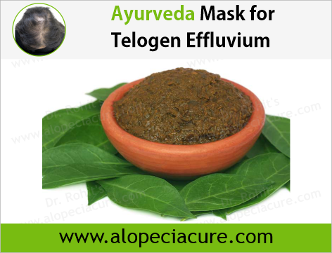 Ayurveda Mask for Telogen Effluvium